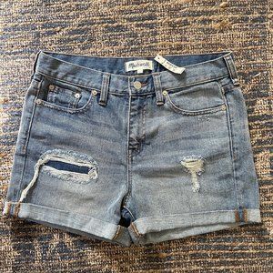 Madewell - High Wasted Denim Shorts